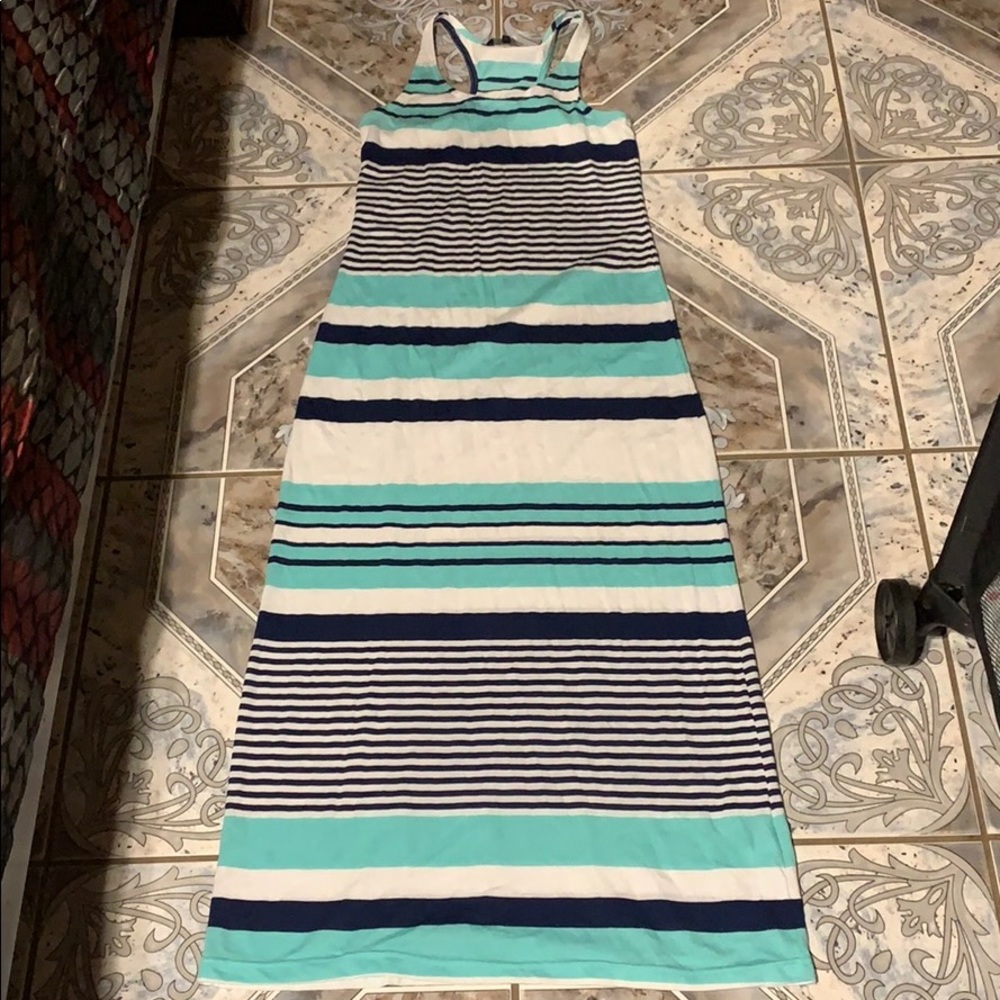 Sleeveless Long Summer Dress